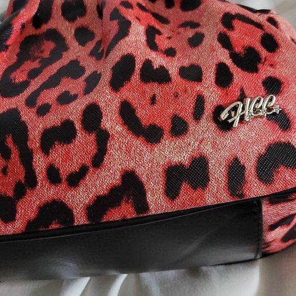𝅺HOLLYWOOD COLOR Co. Mini Red Leopard Handbag - Picture 5 of 6